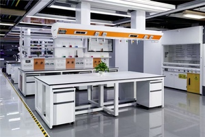 Mesa de Laboratorio Móvil con Ruedas - Banco de Trabajo Flexible para Cuarto Limpio y Laboratorio de Pruebas, Fácil de Mover - Product Image 6