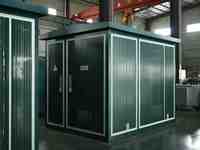 Poste de transformateur préfabriqué triphasé compact 10kV/11kV/6kV/35kV 50Hz, norme IEC, pour projets solaires et d'énergies renouvelables