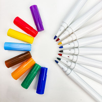 Marqueurs de peinture acrylique de qualité supérieure pour tissu |   Stylos à dessin textiles imperméables pour denim, cuir, bois et peinture sur roche
