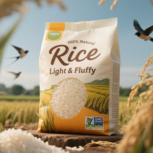 ถุงบรรจุข้าวพิมพ์ลายแบบกำหนดเองกระสอบเมล็ดข้าว5กก. 10กก. สำหรับเก็บเมล็ดข้าวโพด - Product Image 4