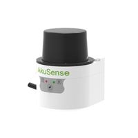 Sensor Óptico LiDAR Láser 2D Sense AS-21C, Escáner con Distancia de Detección de 20m, Uso en Exteriores, Medición, Posicionamiento, Navegación, Detección de Obstáculos