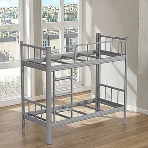 <span class=keywords><strong>Lit</strong></span> <span class=keywords><strong>superposé</strong></span> <span class=keywords><strong>double</strong></span> à cadre <span class=keywords><strong>en</strong></span> métal moderne pour adultes Mobilier d'intérieur <span class=keywords><strong>et</strong></span> de maison au design <span class=keywords><strong>simple</strong></span> pour l'atelier de la chambre à coucher de l'école - Product Image 6