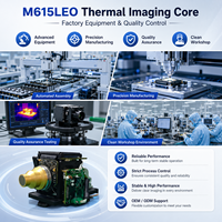 Noyau de caméra MWIR refroidi M615LEO 640 x 512 pour intégration d'imagerie thermique OEM