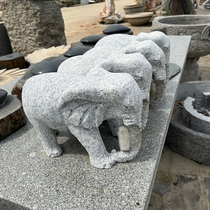 Estatua <span class=keywords><strong>de</strong></span> elefante <span class=keywords><strong>de</strong></span> <span class=keywords><strong>piedra</strong></span> natural, decoración <span class=keywords><strong>de</strong></span> jardín, diseños y tamaños personalizados - Product Image 5