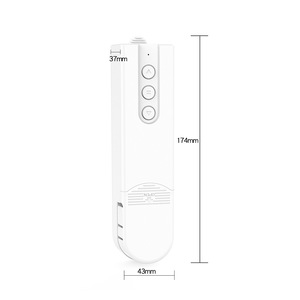 Smart Electric Pull Cord Motor Battery Powered Voice Control Automatic Curtain Roller Blind Beaded For Smart Home - Product Image 2