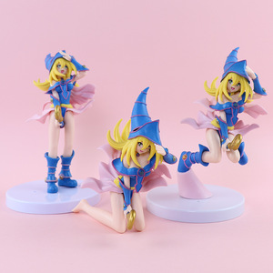 12-16cm Noir Sombre Magicien Fille Sexy Chiffres <span class=keywords><strong>Yu</strong></span>-<span class=keywords><strong>Gi</strong></span>-<span class=keywords><strong>Oh</strong></span> Cannon Figurine Pvc Statue Modèle Poupée Collection Décoration Jouet Cadeau - Product Image 4