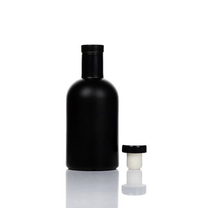 100ml 200ml 375ml <span class=keywords><strong>500ml</strong></span> 750ml 1000ml rõ ràng/Mờ rượu <span class=keywords><strong>Vodka</strong></span> rượu mạnh rượu Whisky chai thủy tinh có cồn với Stopper - Product Image 2