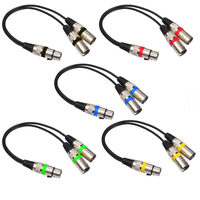 Câble Convertisseur Blindé Y-splitter de Haute Qualité pour Amplificateur de Mélangeur de Microphones de Home Cinéma - Vente en Gros