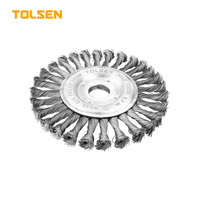 TOLSEN — brosse à fil circulaire, livraison gratuite, 77533 12500 tr/min