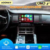 Navegación GPS para coche de 8 pulgadas, Radio para coche, Android 12, reproductor de vídeo Multimedia 128G, Unidad Principal inalámbrica Carplay para Jaguar XF 2011-2015