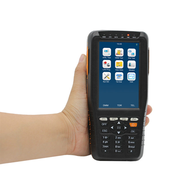 TM-600 ADSL/VDSL2+ tester DMM test OPM/VFL meter Tone Tracker/Telephone TDR Cable Fault Locator