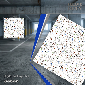 Carreaux de sol en porcelaine émaillée numérique antidérapants pour extérieur, design cubique 40x40cm, nouveau design - Product Image 6