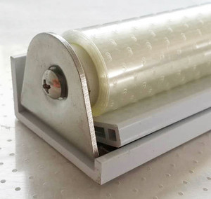 Transparent Breathable <strong>Plastic</strong> Night Blind Strip Perforations Commercial Refrigerator <strong>Window</strong> <strong>Cover</strong> for Skylight Supermarkets - Product Image 3