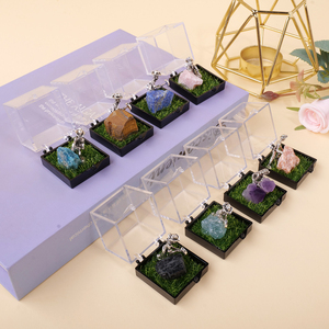 Cajas de espécimen de minero de piedra cruda para artesanías de cristal curativo natural al por mayor para decoración de regalo - Product Image 4