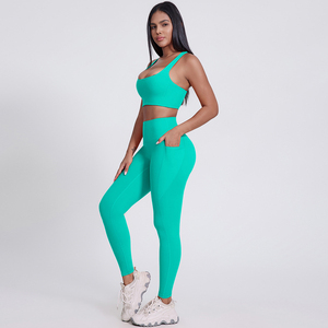 Super <strong>Soft</strong> <strong>Cloud</strong> Naked-feel High Waist <strong>Leggings</strong> with Side Pockets Athletic Yoga Pants Women Butt Lifting Gym Fitness <strong>Leggings</strong> - Product Image 5