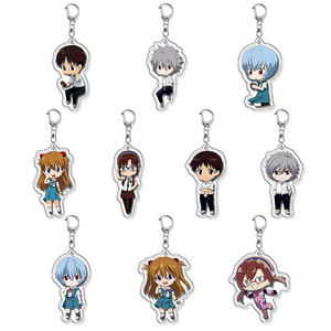 Llavero de acrílico de Eva New Century Evangelion <span class=keywords><strong>Ikari</strong></span> <span class=keywords><strong>Shinji</strong></span>, bonito colgante para bolso, regalo, recuerdo, llavero para amigo, lindo - Product Image 1