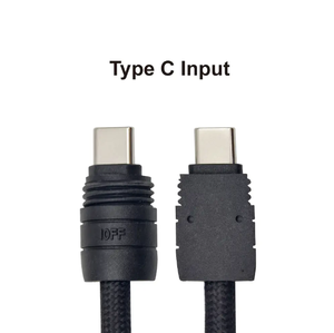 สายชาร์จเร็ว 100W PD Type-C พร้อมสายคล้องข้อมือป้องกันการสูญหาย ผลิตจากวัสดุรีไซเคิล TPE/PET เป็นมิตรต่อสิ่งแวดล้อม สำหรับสมาร์ทโฟน - Product Image 5