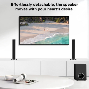 2.1 Channel <strong>TV</strong> Soundbar <strong>Speaker</strong> - WirelessBT Sound bar Home Theater Stereo System with Subwoofer HDMI-ARC Optical USB AUX - Product Image 5
