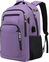 Sac à dos pour ordinateur portable unisexe, imperméable, motif dessin animé, fin et robuste, antivol, avec port USB, capacité de 20 à 39 L, pour les affaires et les activités de plein air