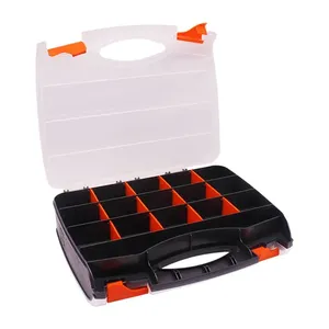 Boîte à outils portable en plastique, ensemble d'organisateurs, étui de rangement - Product Image 3