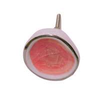 Ensemble de 3 poignées de porte en porcelaine de haute qualité, peintes à la main, blanches et noires, style zen asiatique, écologiques, autocollantes, pour usage intérieur