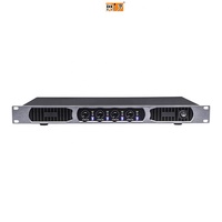 DK4350 4 kanallı 1U AB sınıfı ses dijital güç amplifikatörü Metal kabuk ses sistemi