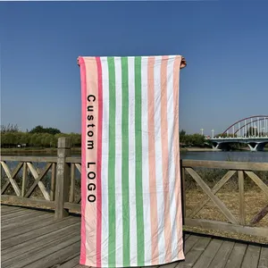 100 % baumwolle groß großhandel schwimmen gedruckt bad strand handtücher mit Summerdicke baumwolle strand handtuch kostüm