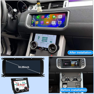 Per Range Rover Evoque 2012-2019 Auto GPS unità di navigazione per lettore Auto Auto Stereo Carplay 360 3D integrato c - Product Image 5