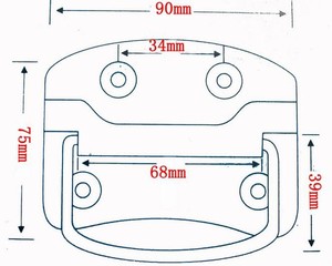 OEM tùy chỉnh thép carbon kéo xử lý Nickel mạ cho hộp gỗ & Tủ phần cứng tấm kim loại chế tạo - Product Image 6