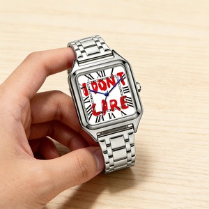 Reloj de Cuarzo para Hombre, Moderno y a la Moda, Reloj IDONT CARE, Resistente al Agua 3ATM, Reloj Digital Romano para Hombre - Product Image 3