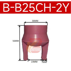 Pinza de Silicona Resistente a Altas Temperaturas, Accesorio Flexible para Brazo Robótico, Pinza Neumática de Dos Mordazas C-B35CH-2Y para Robots Industriales - Product Image 3