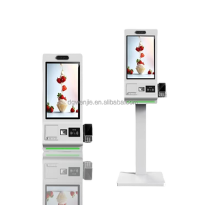 Kiosco de Autoservicio de 21.5/24/27/32/43 Pulgadas para Restaurantes, Kioscos de Pedidos para KFC y McDonald's, Kiosco de Pago con Soporte de Piso - Product Image 4