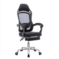 Chaise en maille très vendue 2023, chaise de bureau à dossier haut en tissu, chaise de loisirs en tissu pour salon et bureau