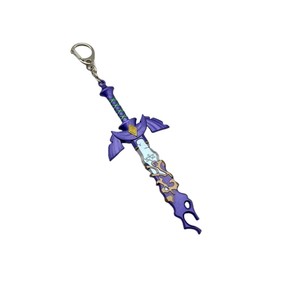 Anime Keychain trò chơi huyền thoại của Zelda Keychain nước mắt của vương quốc vũ khí thanh kiếm Mặt dây chuyền chủ chốt - Product Image 2