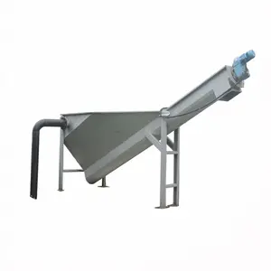 Low Energy Consumption Mechanical Grit Removal Plants Solid Filter Sludge Separator Water Spiral Sand Separation Desander