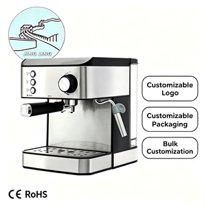Machine à café expresso semi-automatique 2-en-1 <span class=keywords><strong>COLIA</strong></span> pour usage domestique, capacité 4 tasses, 4200W, compatible café moulu et capsules, usine de Foshan - Product Image 1