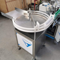 Benutzer definierte automatische runde rotierende Kunststoff glasflasche Entschlüsse ler Glasflasche Sortieren Plattenspieler Zuführ tisch