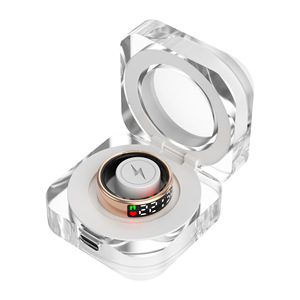 แหวนสมาร์ท SR08 IP68 ตรวจวัดอัตราการเต้นของหัวใจ พร้อมหน้าจอสัมผัสและควบคุมผ่านแอป สำหรับติดตามสุขภาพประจำวัน - Product Image 4