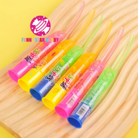 Sucettes lumineuses personnalisées en forme de doigts, bonbons durs aux saveurs fruitées de dessins animés, vente en gros