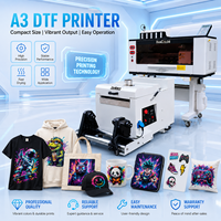 Impresora DTF XP600 A3 de 33 cm (12 pulgadas), Nuevo Modelo con Máquina de Agitar Polvo para Impresora Epson XP600 A3 DTF