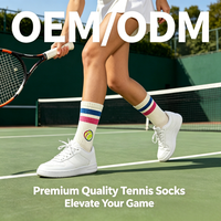 Chaussettes de baseball OTC Performance Pro pour les matchs de softball, respirantes, en coton, avec compression, soutien, sans coutures, antibactériennes, semelle à ressort