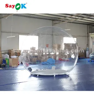 Tienda de campaña inflable transparente para exteriores, carpa de burbujas transparente para jardín