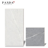Carrelage de sol en céramique blanche, mosaïque en marbre, pierre naturelle, personnalisé, chine,