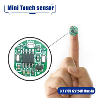 Mini contrôleur de commutateur de maison intelligente capteur tactile bouton à intensité variable pour DC3.7-24V placard couloir bande de LED personnalisable inductif