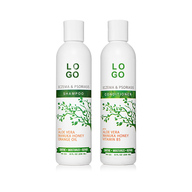Private Label Natural Anti Dandruff Vegan Damaged Loss Fall Hair Growth Best Aloe Vera Collagen Shampoo and Condition