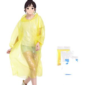 Modern Clear Disposable Waterproof Recyclable Rain for for Adults Children Girls-Business Gifts 1-2 Days Delivery - Product Image 1