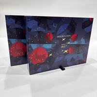 Logo personnalisé Vente en gros Boîtes magnétiques Boîte cadeau en papier à fermeture magnétique pour bijoux Emballage pliant de luxe