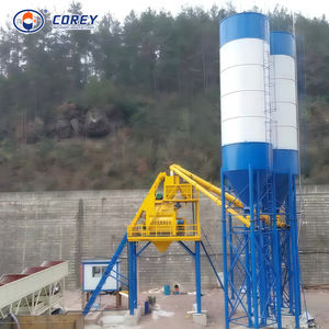 Centrale à béton autochargeante Corey Hzs120 120M3/h, petite, contrôlée par PLC, avec pompe, moteur, ligne de production, garantie de 2 ans - Product Image 3
