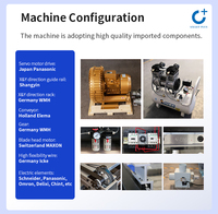 Machine de découpe industrielle automatique à couteau oscillant CNC pour tissus, vêtements et textiles multicouches, contrôlée par PLC, avec écran LCD et moteur