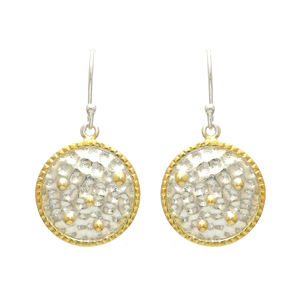 Lujo doble tono 925 plata esterlina Starconstellation pendientes estilo Vintage de moda para bodas y fiestas gran idea de regalo - Product Image 1